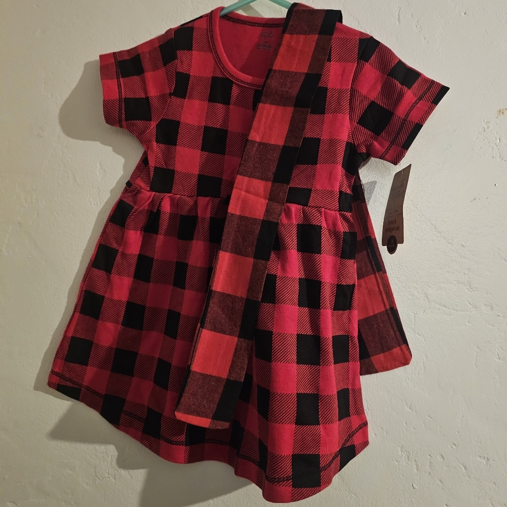 Checkered Dress Size 18M - Picture 4 of 5